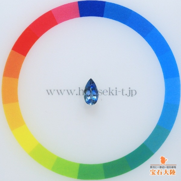 天然アクアマリン 0.36ct 【非加熱】 ブラジル・Tatu産