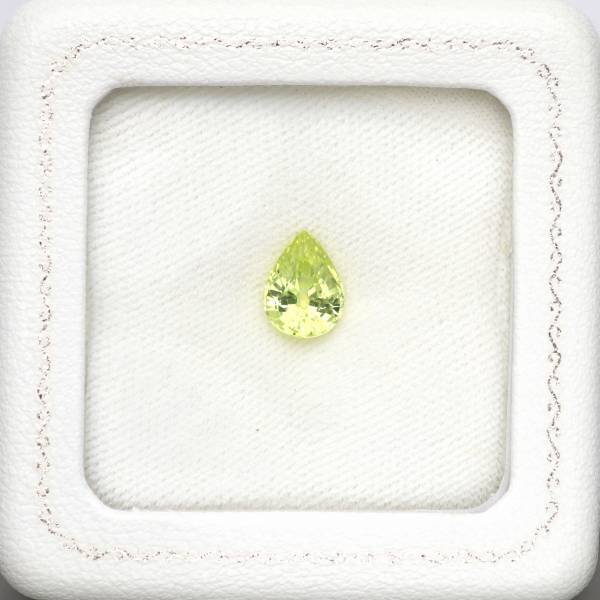 天然クリソベリル 2.91ct 【イエロー】 ペアシェイプ