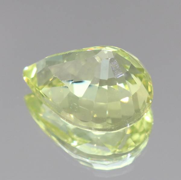 天然クリソベリル 2.91ct 【イエロー】 ペアシェイプ