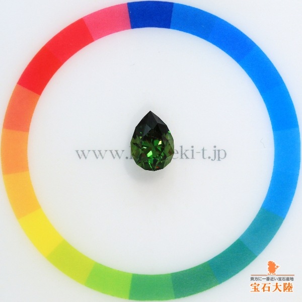 天然スフェーン 2.05ct 【極上グリーン】美品 パキスタン