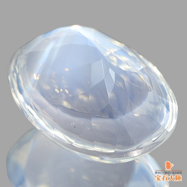 天然ムーンストーン 6.34ct 【神秘的ブルーシラー】高品質バフトップ