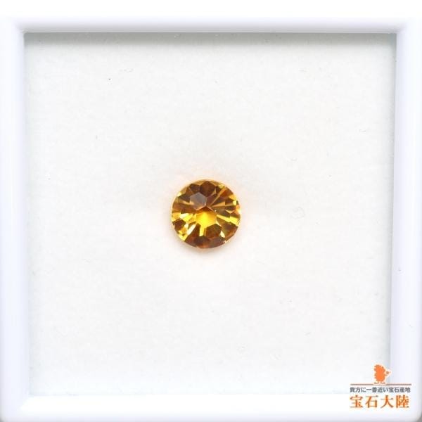 天然シトリン 1.80ct 【ハニカム】 ブラジル