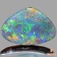 天然ボルダーオパール 9.05ct 【鮮烈ネオン遊色】　オーストラリア