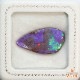 天然ボルダーオパール 24.92ct 【パープル&グリーン遊色】 大判 個性的