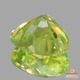 天然スフェーン 1.69ct 【煌めくグリニッシュイエロー】ハート マダガスカル