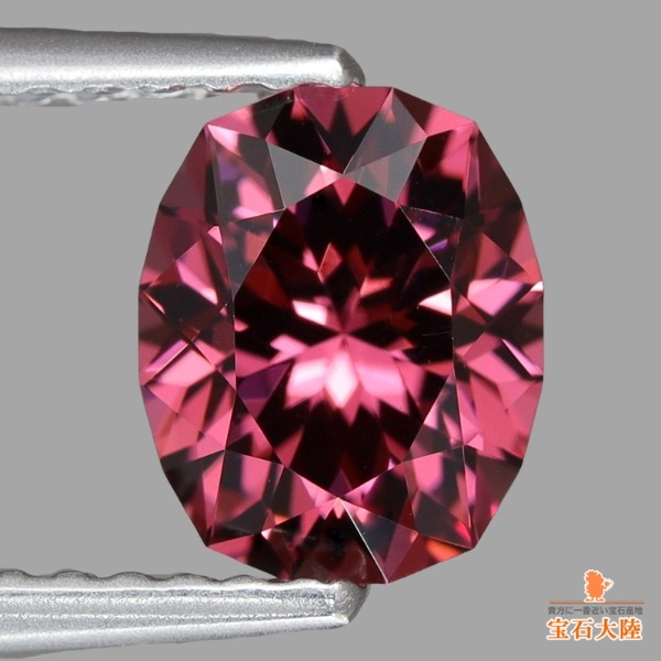 天然ロードライトガーネット 1.48ct 【カスタムカット】タンザニア 