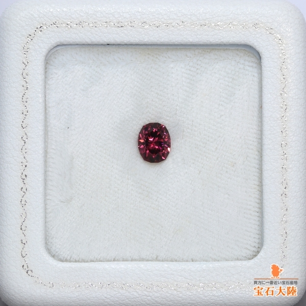 ガーネット 天然ロードライトガーネット 1.48ct 【カスタムカット】タンザニア