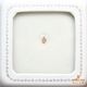 天然ダイヤモンド 0.167ct 【FANCY ORANGY PINK SI-1 TYPEⅡA】 中宝ソ付