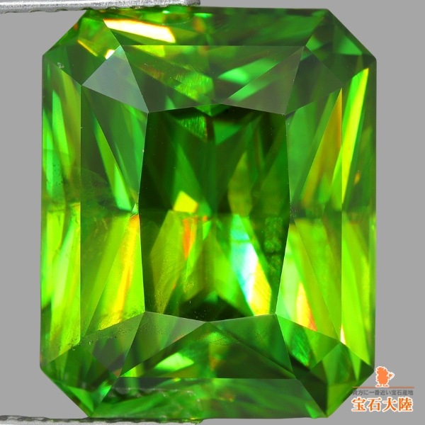 天然スフェーン 11.43ct 【Beautiful Green】 大粒美品 マダガスカル