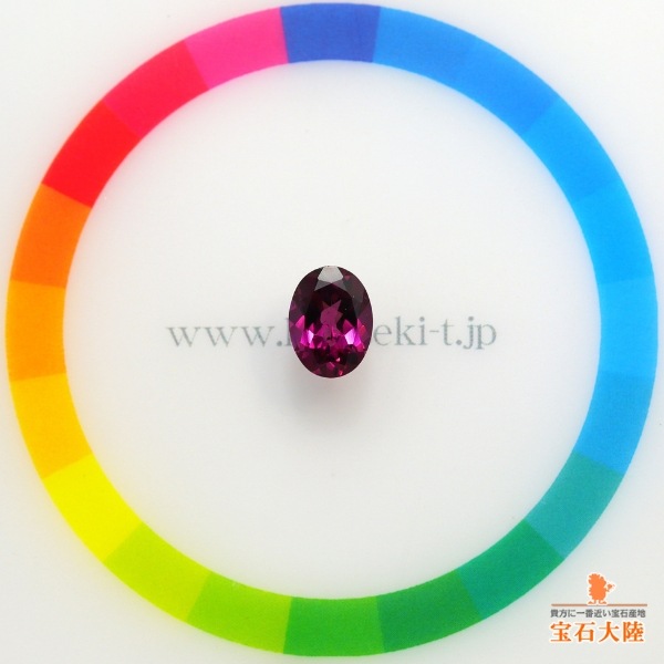 天然ロードライトガーネット 1.61ct 【モザンビーク】