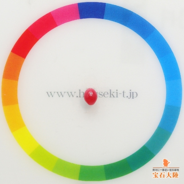 天然コンクパール 0.36ct 【カリブ海】 ピンキッシュレッド