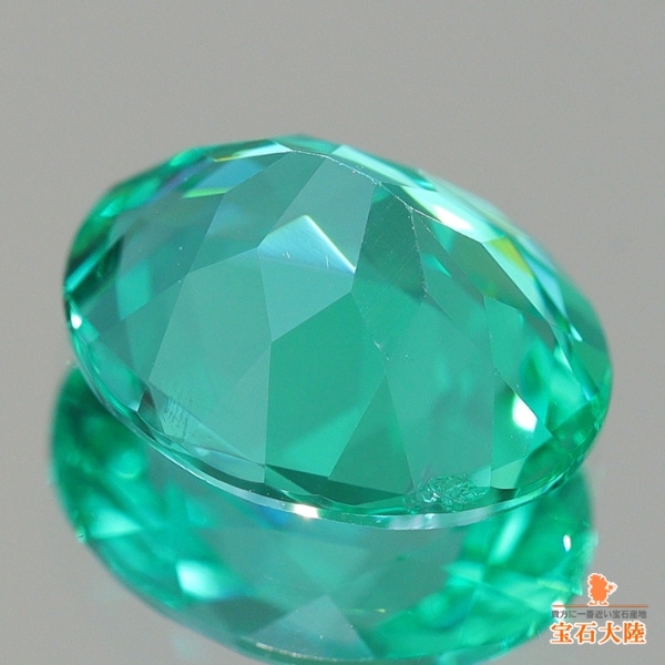 天然エメラルド 0.75ct 【極上透明感・ノンオイル】強輝 コロンビア