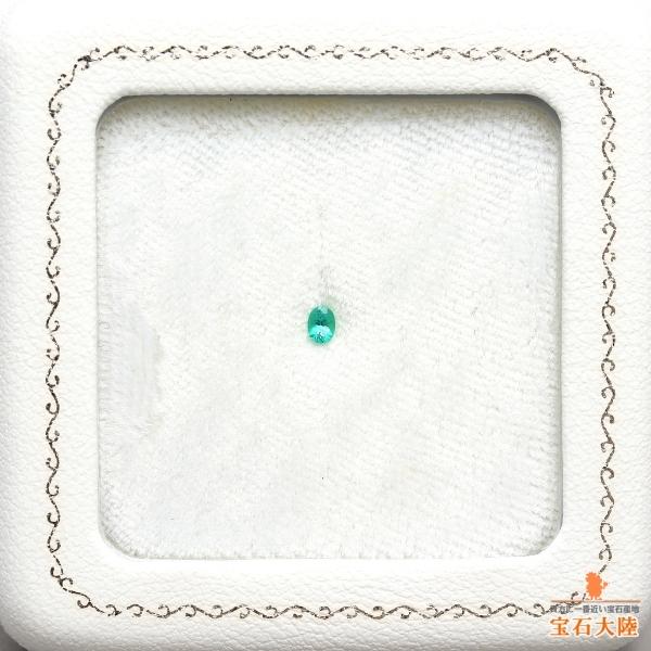 天然パライバトルマリン 0.08ct 【非加熱】 ブラジル