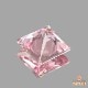 天然トルマリン 0.64ct 【ピンク】 プリンセスカット