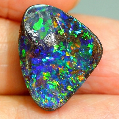 天然ボルダーオパール 7.98ct【ギャラクシー】ダッククリーク産