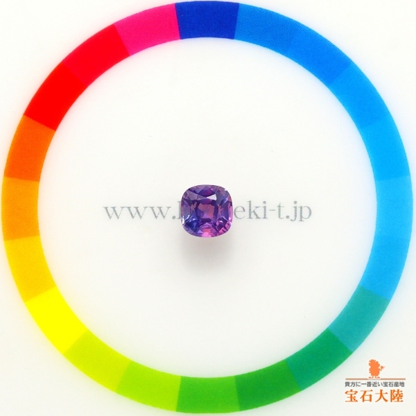 天然パープルサファイア 1.28ct 【美発色・非加熱】 マダガスカル GIA