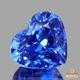 天然サファイア 1.27ct 【コーンフラワーブルー】ハート スリランカ 鑑別付