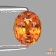 天然スペサルティンガーネット 0.74ct 【濃オレンジ】