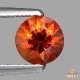 天然スペサルティンガーネット 0.82ct 【サンセットオレンジ】 ラウンド