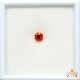 天然スペサルティンガーネット 0.82ct 【サンセットオレンジ】 ラウンド