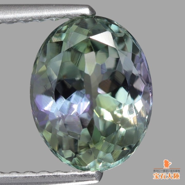 天然ゾイサイト 2.22ct 【マルチカラー】 タンザニア