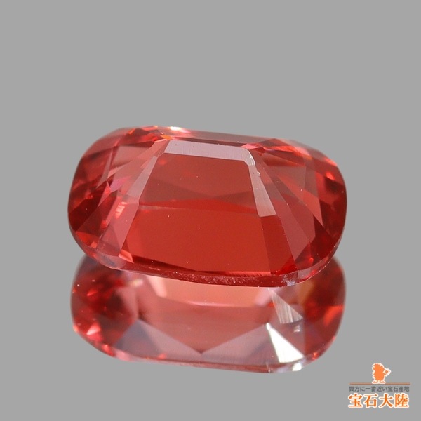天然スピネル 0.57ct 【オレンジレッド】 ミャンマー 天然スピネル 0.57ct 【オレンジレッド】 ミャンマー