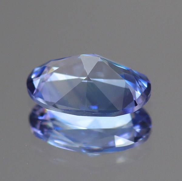天然ベニトアイト 0.42ct 【煌めく美発色ブルー】 オーバル