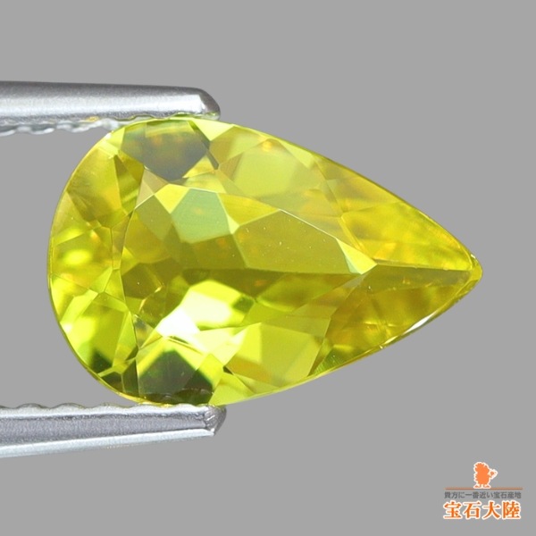 天然トルマリン 1.09ct 【鮮明カナリーイエロー】ナイジェリア 