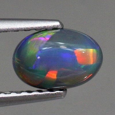 0.73CT天然ブラックオパール【マルチカラー】◇CM