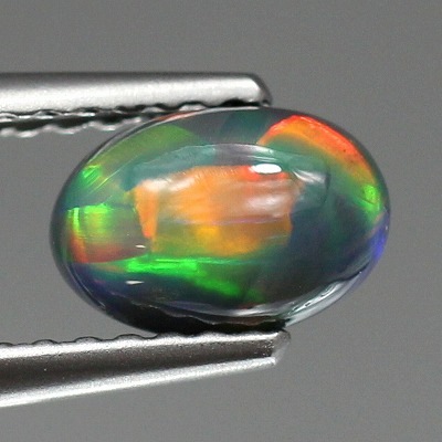 0.73CT天然ブラックオパール【マルチカラー】◇CM