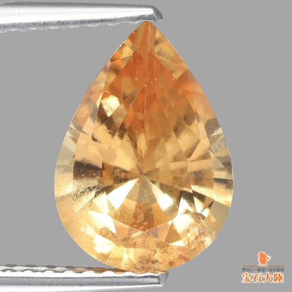 天然ヘソナイトガーネット 2.59ct 【煌めく蜂蜜色】 スリランカ