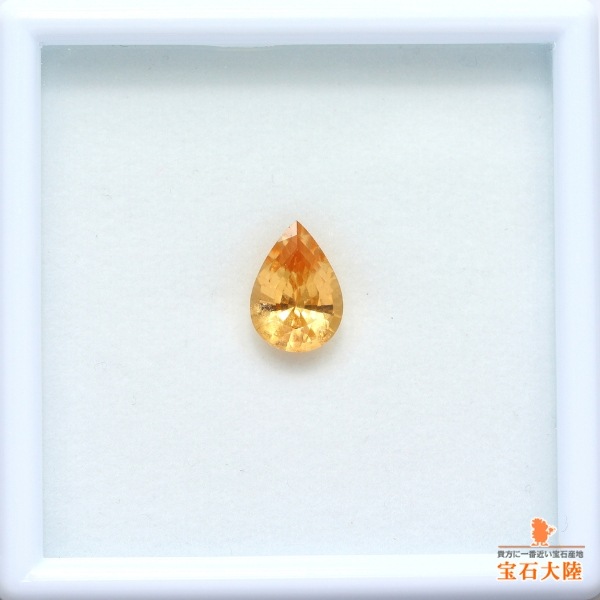 天然ヘソナイトガーネット 2.59ct 【煌めく蜂蜜色】 スリランカ