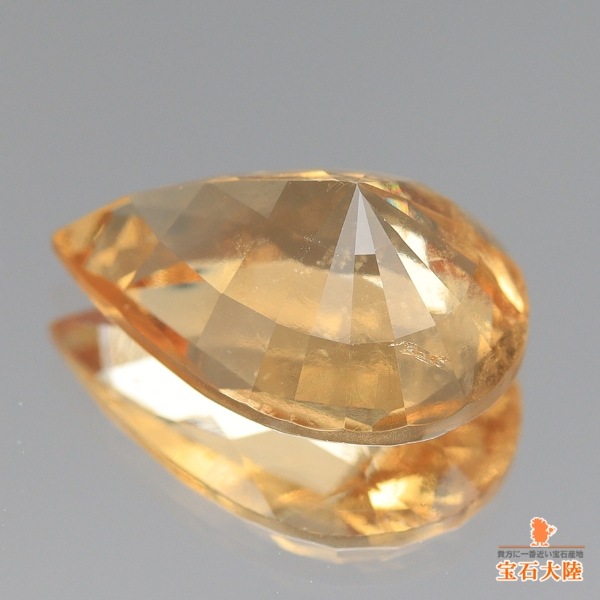 天然ヘソナイトガーネット 2.59ct 【煌めく蜂蜜色】 スリランカ