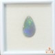 天然オパール 3.45ct 【ミルキーグリーン遊色】 オーストラリア