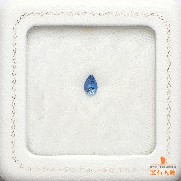 天然アクアマリン 0.35ct 【非加熱サンタマリア】 ブラジル・Tatu産