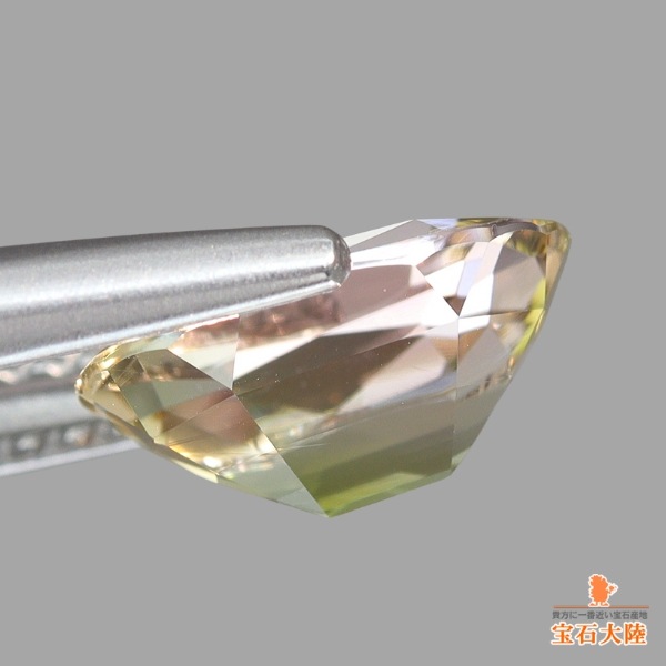 天然トルマリン 1.58ct【ピンク・グリーン】パーティーカラー