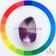 天然アメシスト 23.50ct 【個性的バイカラー】ミャンマー・モゴック