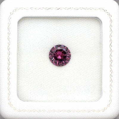 天然石　マラヤガーネット 天然マラヤガーネット 1.15ct 【シャンパンピンク】 カラーシフト