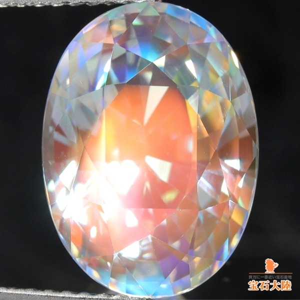 レインボーシラーにレインボー入り!?★アンデシンラブラドライト★オーダー受付中 天然アンデシンラブラドライト 2.36ct 【レインボーシラー】 ハート