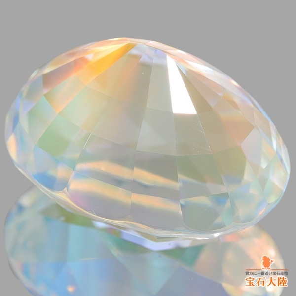 【国内在庫】 天然アンデシンラブラドライト 8.24ct 【極上レインボーシラー 指輪・リング