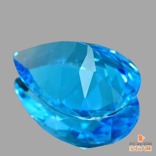 天然トパーズ 8.54ct【鮮やかスイスブルー】ブラジル 