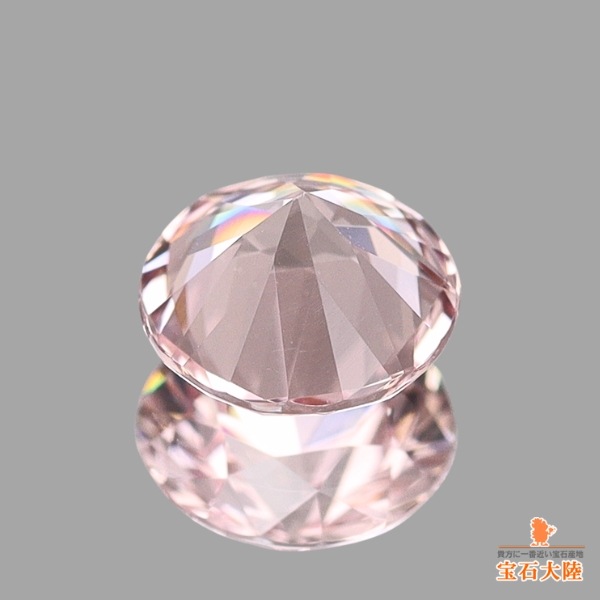 天然マラヤガーネット 0.41ct【シャンパンピンク】タンザニア