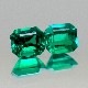 0.27ct/2P天然エメラルド【美濃色】ペア　コロンビア