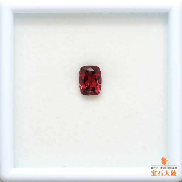 天然ロードライトガーネット 1.87ct 【ワインレッド】