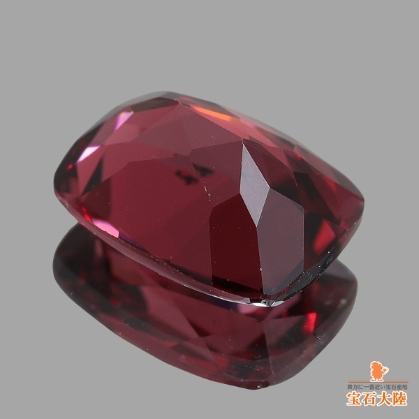 天然ロードライトガーネット 1.87ct 【ワインレッド】