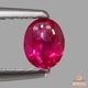 天然ルビー 0.34ct 【美発色】バフトップ マダガスカル