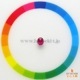 天然ルビー 0.34ct 【美発色】バフトップ マダガスカル