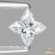 天然ダイヤモンド 0.55ct/2P 【オーキディアカット・ペア】D IF/D VVS2 GIA鑑定付 ※オーダー限定