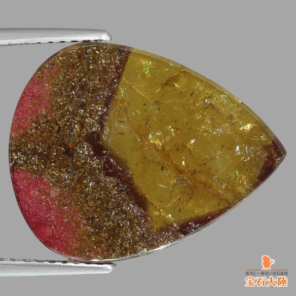 天然トルマリン 10.35ct【独創的インクルージョン】ミャンマー・モゴック