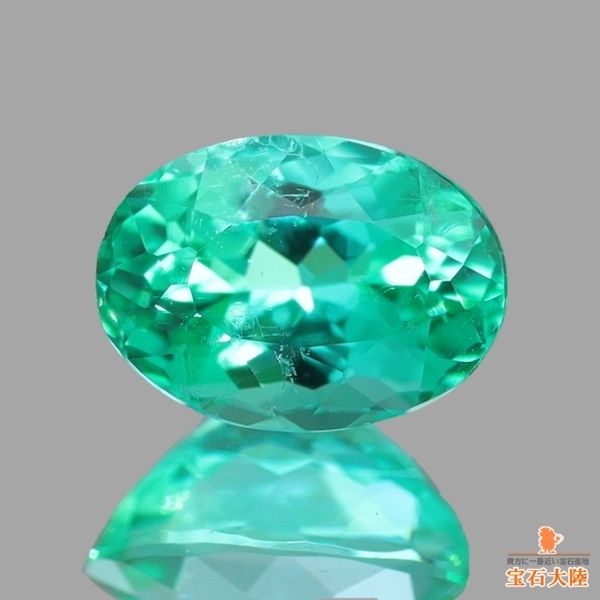 天然パライバトルマリン0.21ct【Beautiful Neon Green】ブラジル